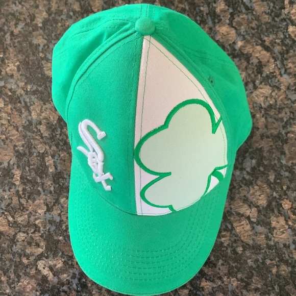 Chicago White Sox Miller Lite Chi-rish Baseball Cap Kick 10 Pro Shamrock Hat - Picture 8 of 9